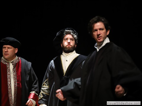 Eric Dobbins as Professor Philip Melancthon in Martin Luther
